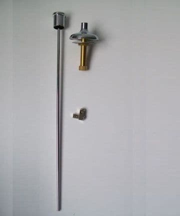 Basin / Bidet Pop Up Waste Chrome Rod and Flange - 72000196