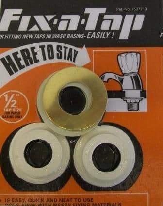 Basin Pillar Tap Centering / Anti Slip Fixing Kit