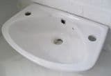 Bathroom Basin 420 x 280mm 2 Tap Hole - 05095151