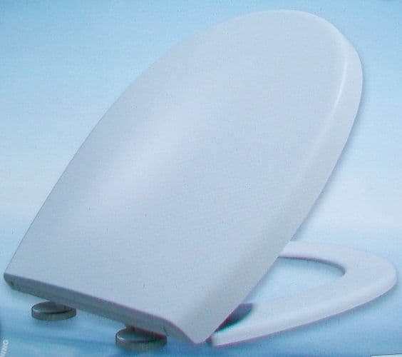 Bemis Turin Quiet White Toilet Seat Soft Close - 02015588
