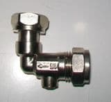 Bent Toilet - Tap Isolation Servicemans Shut Off Valve - 07000140