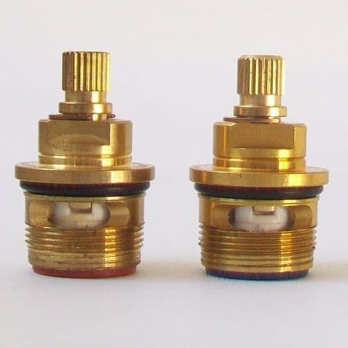 Bottom Thread 24 Spline Ceramic Disc Tap Cartridges 620ST106