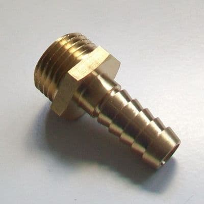Brass 1/2 Inch BSP Male Thread Hose Tail - 07000104