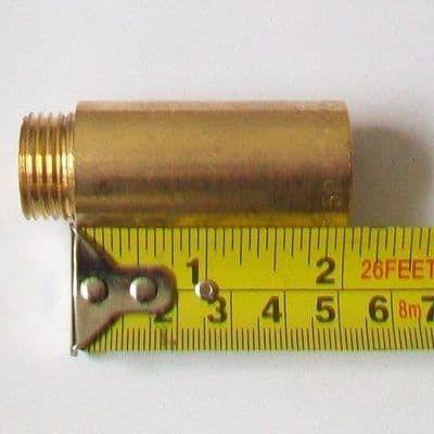 Brass 1/2 inch BSP Male to Female Extension 50mm - 07001873