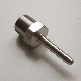 Brass 1/8 inch BSP Male Hose Tail - 07000101