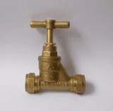 Brass 15mm Standard Compression Stop Cock - 07001590