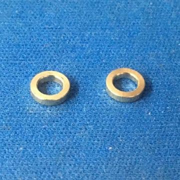 Brass 1mm Tap Cartridge / Valve Spline Spacer - PAIR - 62000028