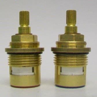 Brass 20 Long Spline 3/4 Ceramic Disc Bath Tap Cartridges - 620ST107