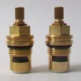 Brass 20 Long Stem Ceramic Disc Tap Cartridges - 58000004
