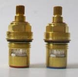 Brass 20 Spline Replacement Ceramic Disc Tap Cartridges - 620ST105