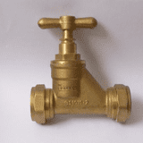 Brass 28mm Compression Stopcock - 07001621