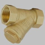Brass 3/4 inch BSP Female Threaded Y Filter Strainer - 07001820