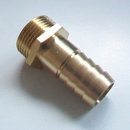 Brass 3/4 inch BSP Male Thread Hose Tail - 07000105