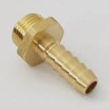 Brass 3/8 inch BSP Threaded Hose Tail - 07000103