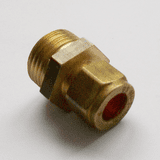 Brass Compression 10mm x 1/2 inch Male Iron - 24421002