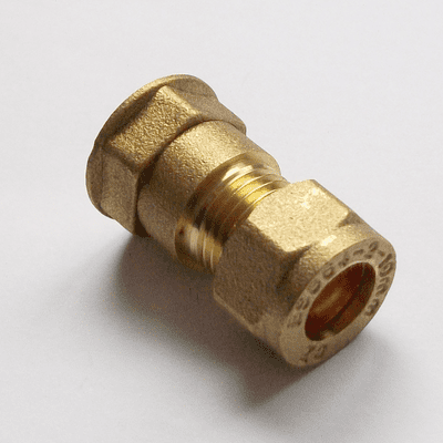 Brass Compression 10mm x 1/4 inch Female - 24411000