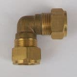 Brass Compression 12mm Microbore Elbow - 24441200