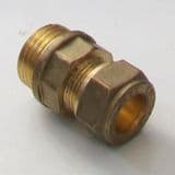 Brass Compression 12mm x 1/2 inch Male Iron - 24421212