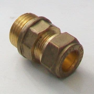 Brass Compression 12mm x 1/2 inch Male Iron - 24421212