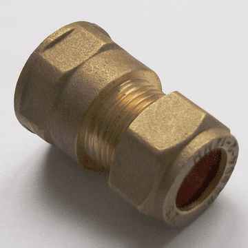 Brass Compression 12mm x 3/8 inch Female - 24411238