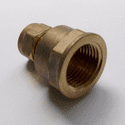 Brass Compression 8mm x 1/2 inch Female - 24411008