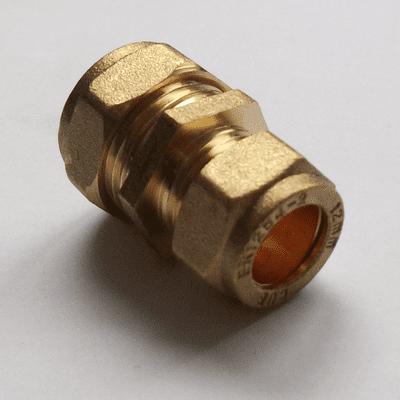 Brass Compression Microbore Reducer 15mm x 12mm - 244015RC