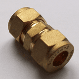 Brass Compression Straight Microbore Connector 10mm - 24401000