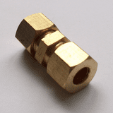 Brass Compression Straight Microbore Connector 8mm - 24400800