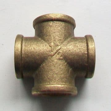 Brass Foundry 1/2 inch BSP Female Iron Cross - 07002232