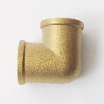 Brass Foundry - 1/2 inch BSP Female Thread Elbow - 07002211