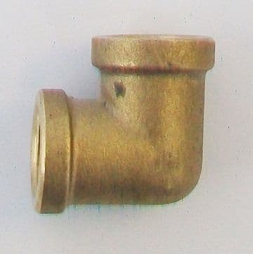 Brass Foundry - 1/4 inch Female x 1/4 inch Female Elbow - 07002250