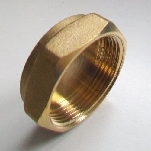 Brass Foundry - Female Thread Cap 2 inch - 07000511 - Plumbers Mate Ltd