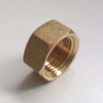 Brass Foundry - Female Thread Cap 3/8 inch - 07000460