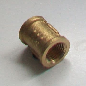 Brass Foundry - Female Threaded Socket 1/4 inch BSP - 07000670