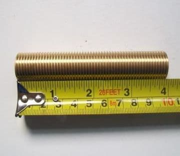Brass Foundry - Long Running Male Threaded Nipple 1/2 - 07000301