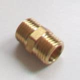 Brass Foundry - Male Thread Joining Nipple 1/4 inch - 07000530