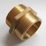 Brass Foundry - Male Thread Joining Nipple 1.1/2 inch - 07002060
