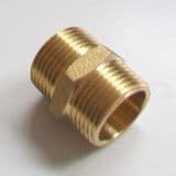 Brass Foundry - Male Thread Joining Nipple 3/4 inch - 07000560
