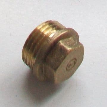 Brass Foundry - Male Threaded Plug 1/2 inch - 07000610