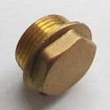 Brass Foundry - Male Threaded Plug 1 inch - 07000630