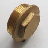 Brass Foundry - Male Threaded Plug 1.1/2 inch - 07000650