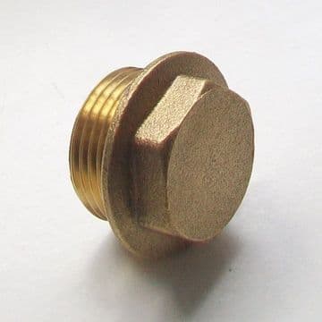 Brass Foundry - Male Threaded Plug 3/4 inch - 07000620