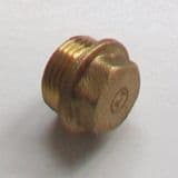 Brass Foundry - Male Threaded Plug 3/8 inch - 07000600