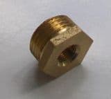 Brass Foundry - Thread Reducing Bushes 1/2 x 1/8 - 07000370