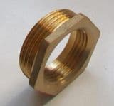 Brass Foundry - Thread Reducing Bushes 1.1/4 x 1 - 07000420