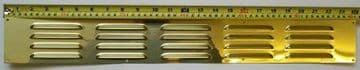 Brass Internal Ventilator Grating 610mm x 76mm - 70001030