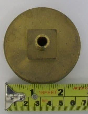 Brass Large Drain Testing Plug Nipple Cap 2