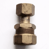 Brass MDPE Alkathene Tap Swivel Connector 20mm x 1/2 - 18432000