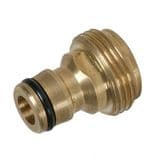 Brass Quick Release Hose Connector - 3/4 Male Thread - 66100240