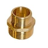 Brass Reducing Nipple 1/2 inch x 3/4 inch BSP - 07000551